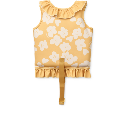 Schwimmweste mit Rüschen Dove 'Flower/Lemon Yellow'
