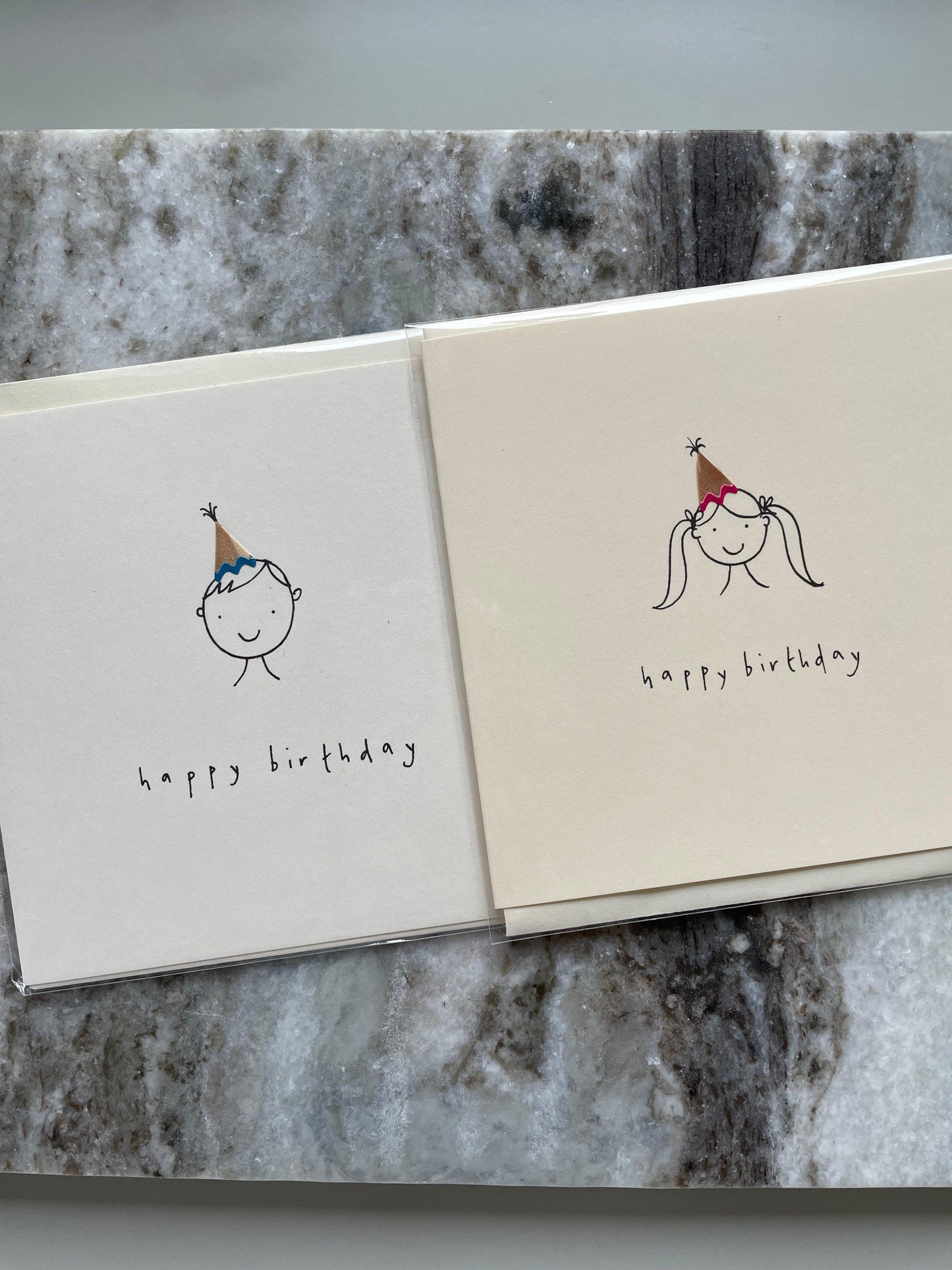 Grußkarte 'Happy Birthday - Girl' - The Little One • Family.Concept.Store.