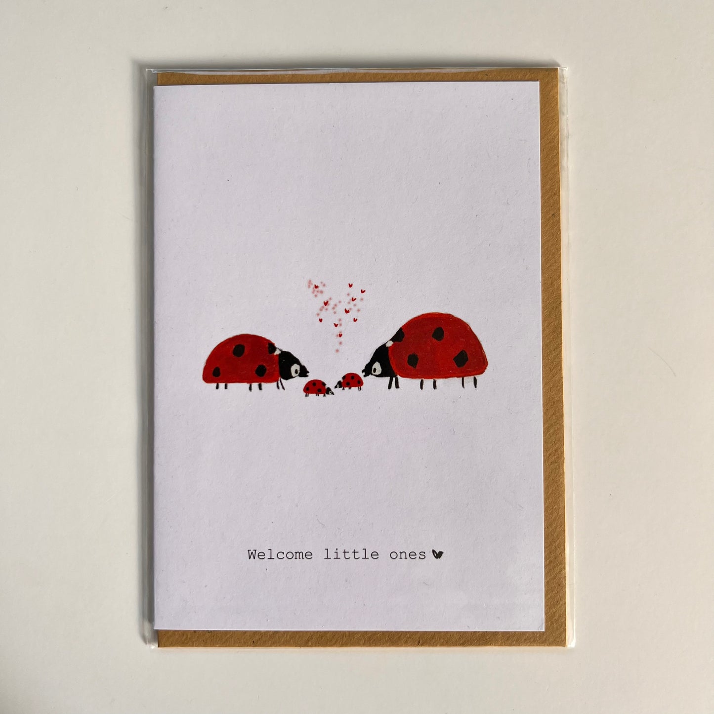 Grußkarte 'Welcome Twins' - The Little One • Family.Concept.Store.