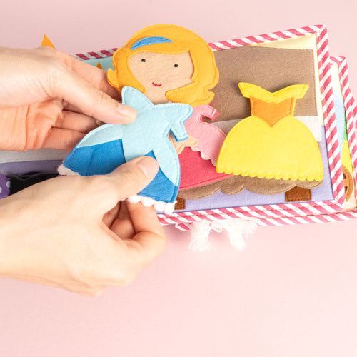 Quiet Book 'Kleine Prinzessin'