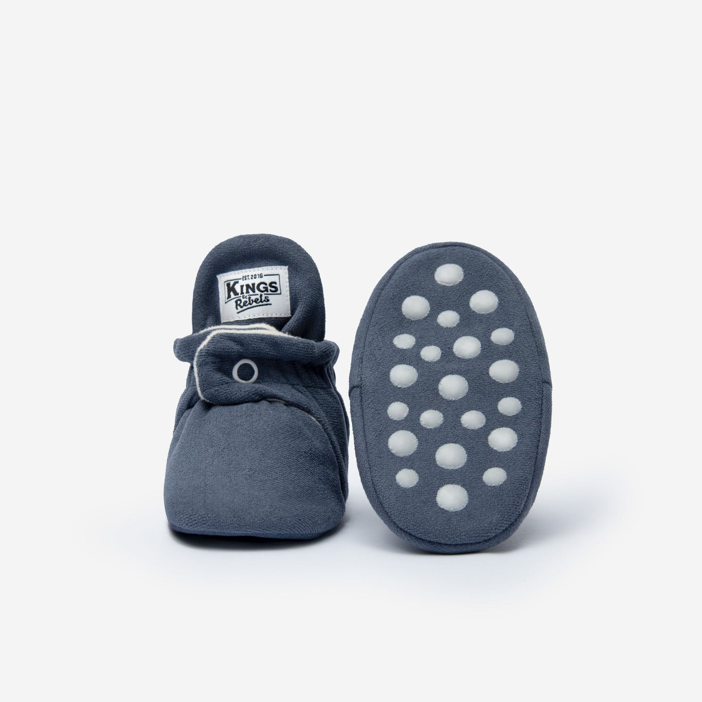 Gamuza Booties Gripper 'Night Blue'