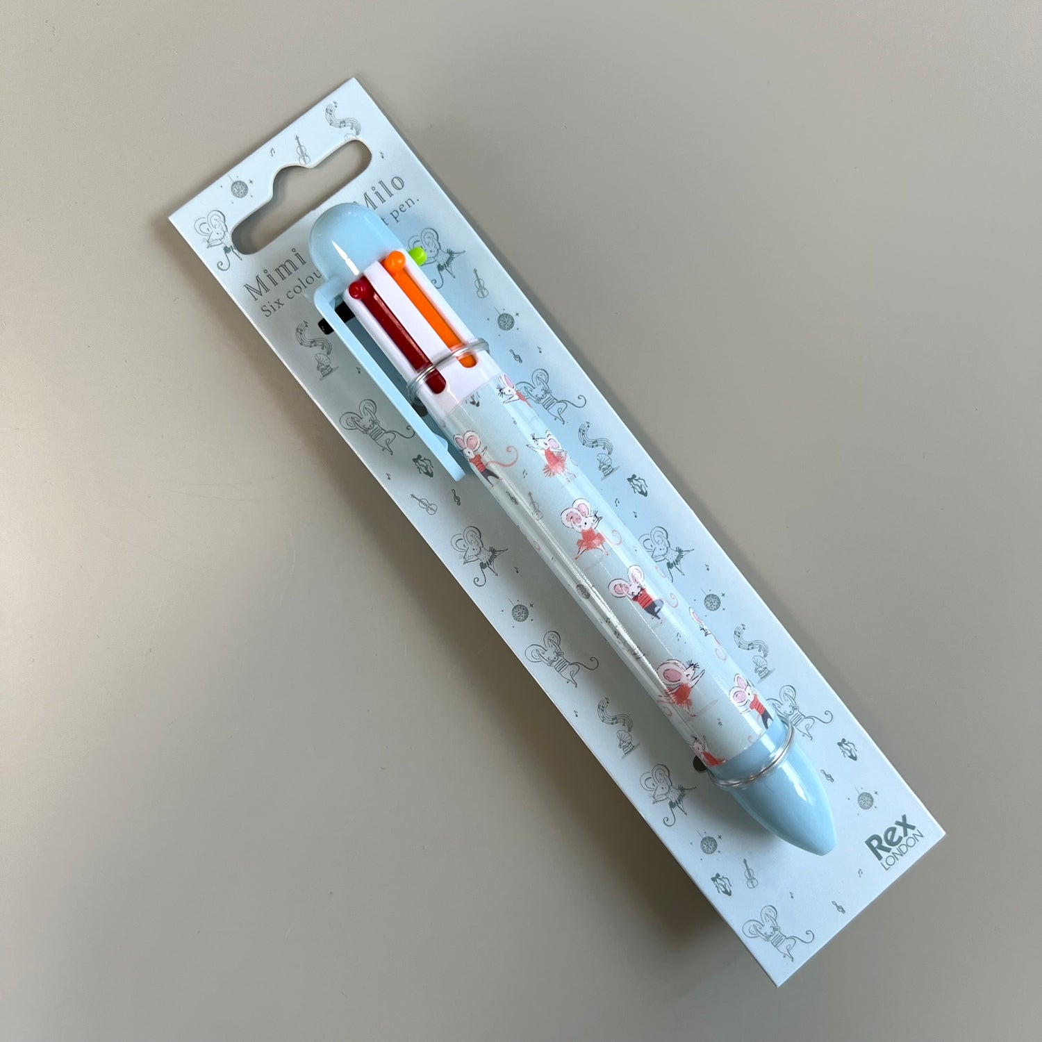 Six Colour Pen 'Mimi & Milo' - The Little One • Family.Concept.Store. 