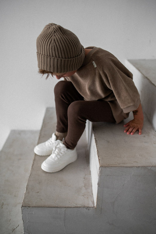 Soft-Leggings Lyon 'Chocolate' - The Little One • Family.Concept.Store. 