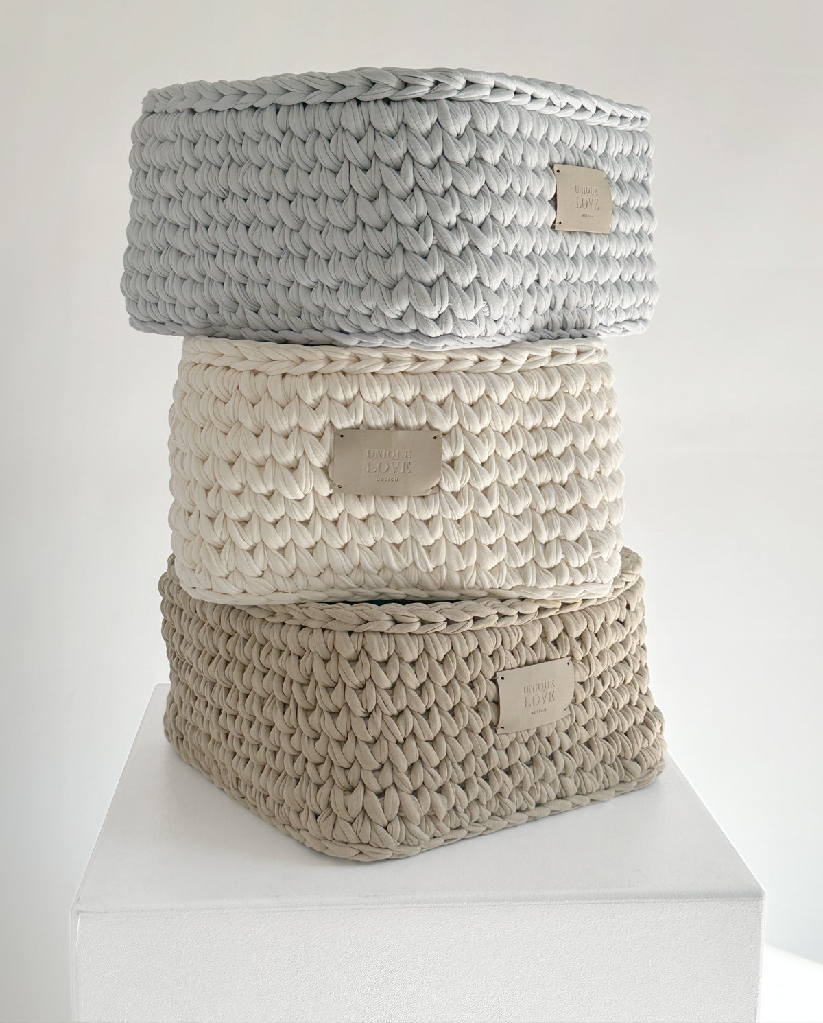 Aufbewahrungskorb 'Natural Beige'