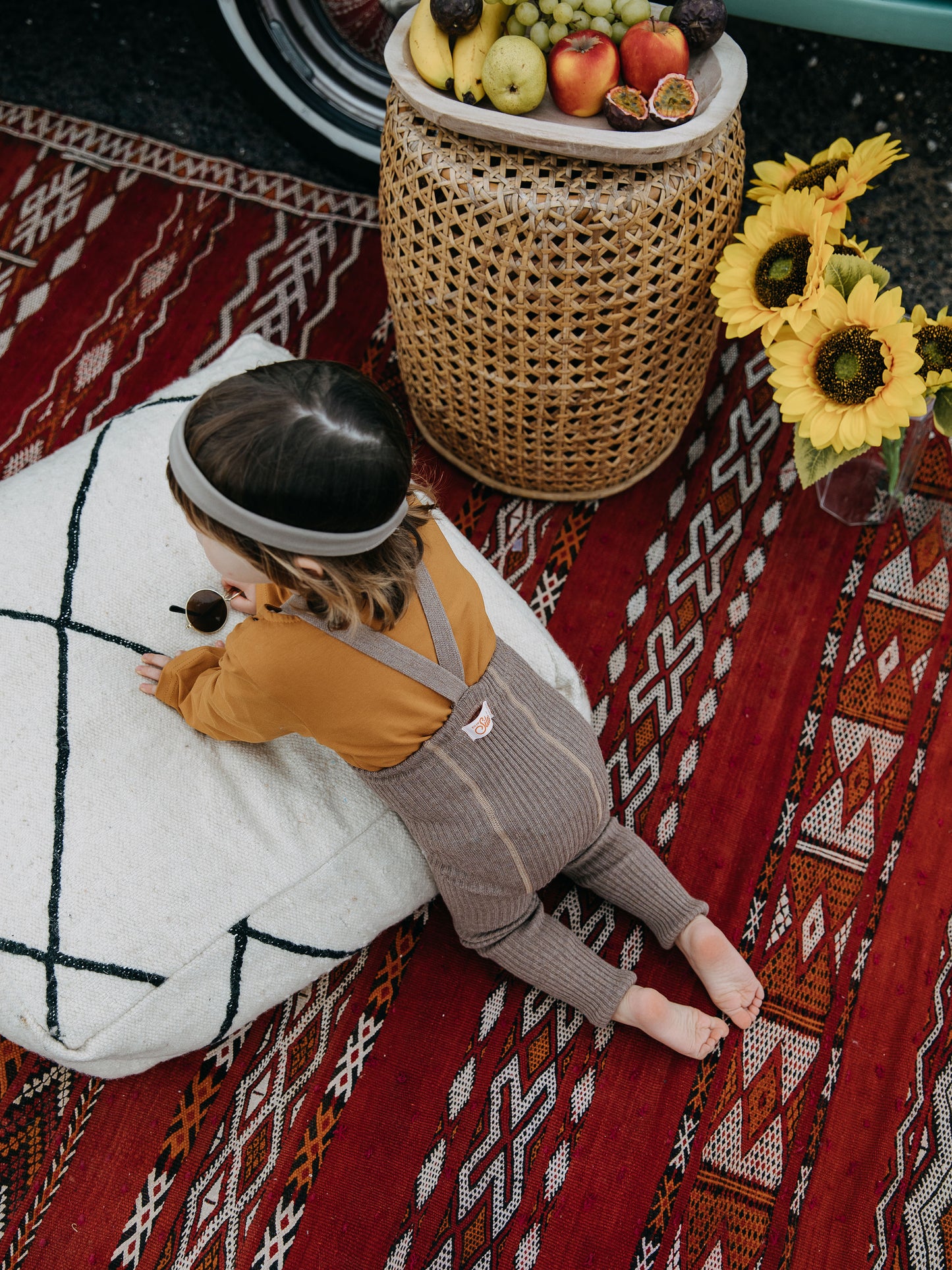 Strumpfhose Hippy Footless Cotton 'Cocoa Blend'