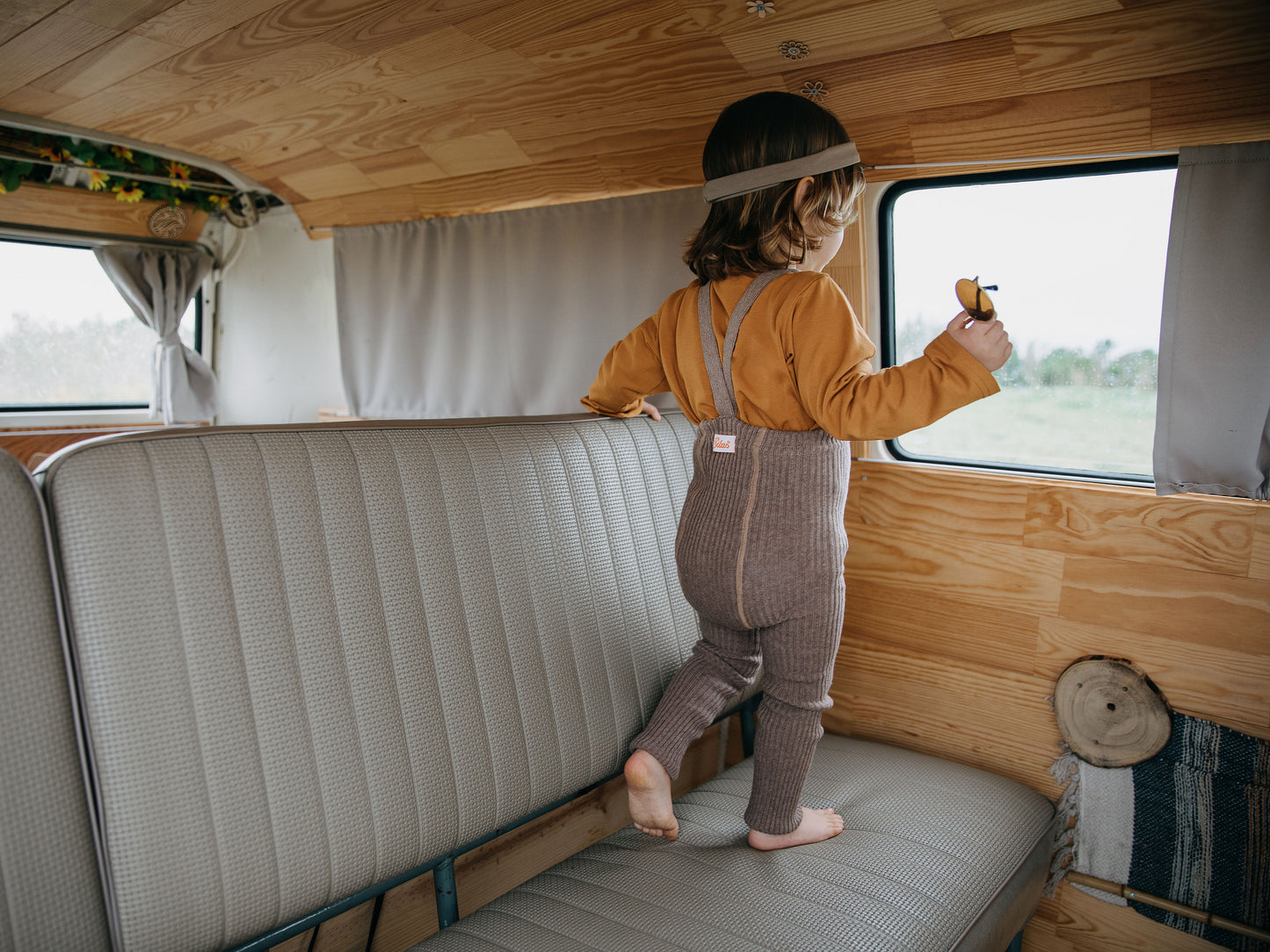 Strumpfhose Hippy Footless Cotton 'Cocoa Blend'