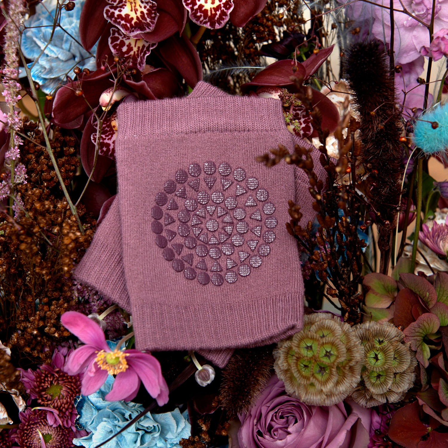 Rutschfeste Knieschoner 'Misty Plum' - The Little One • Family.Concept.Store. 