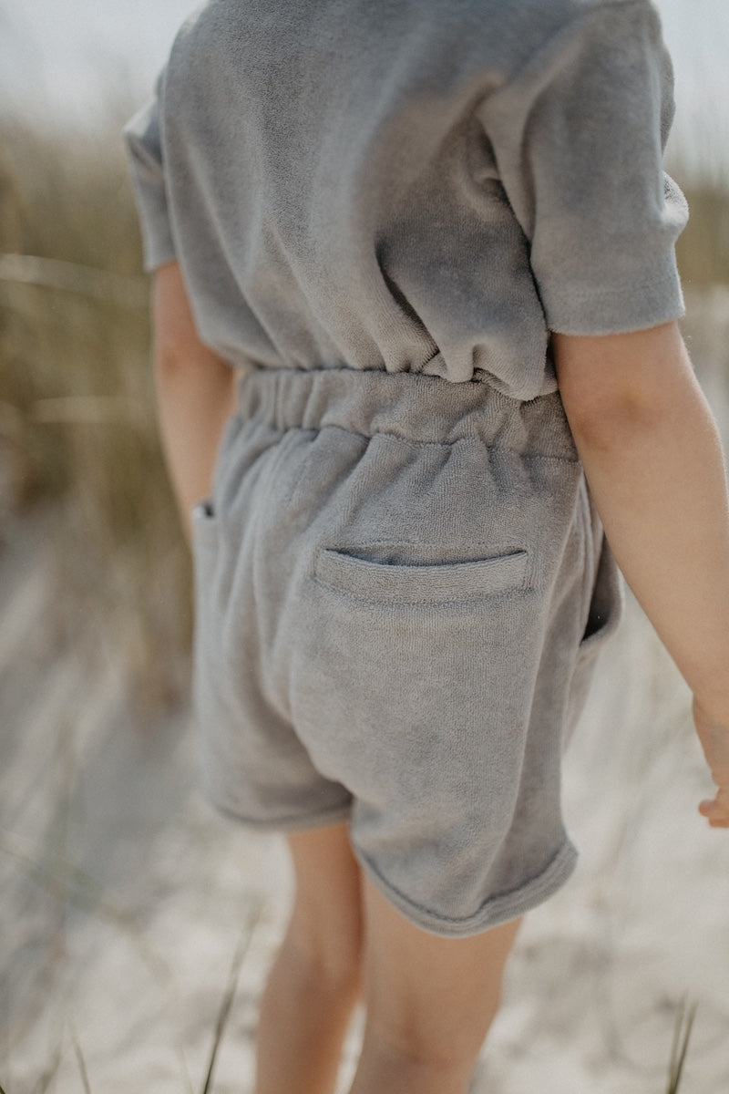 Frottee-Shorts 'Soft Green'