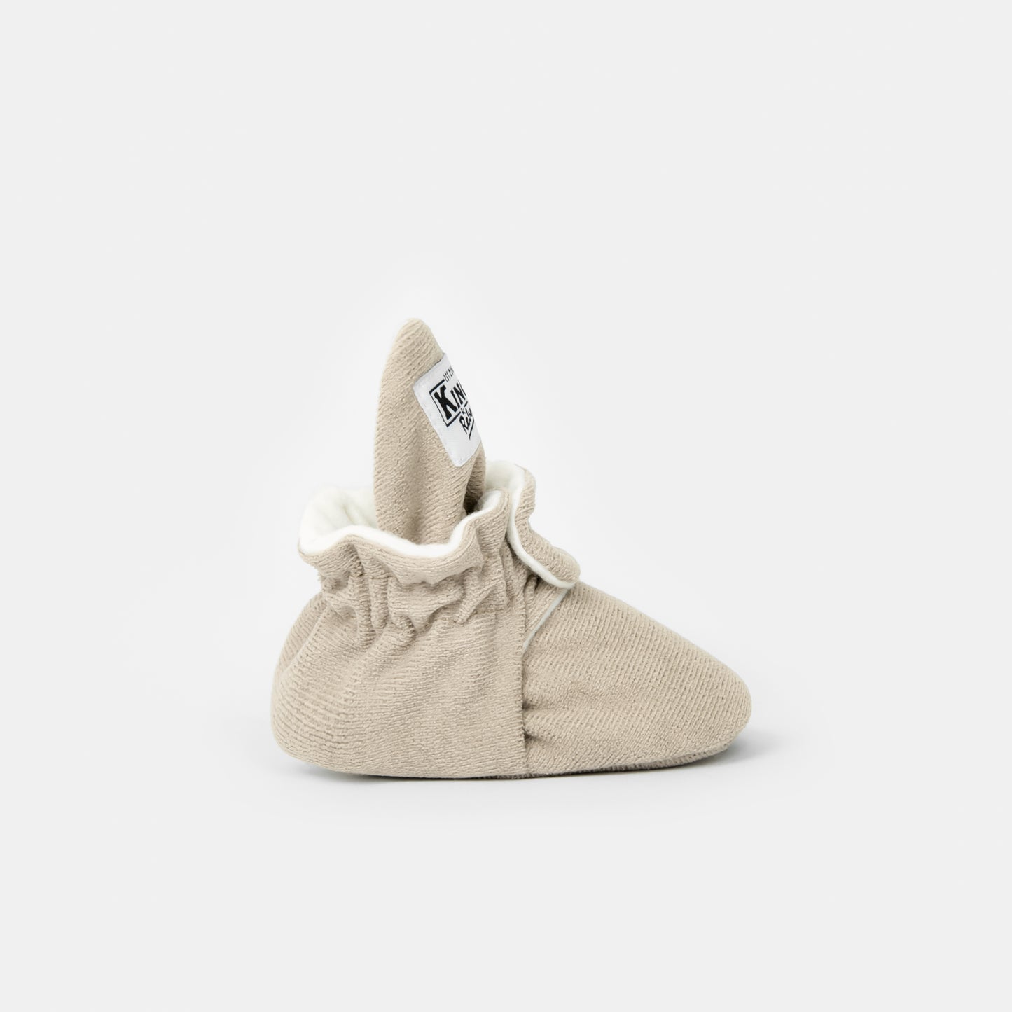 Sonderedition Gamuza Booties Gripper 'Ivory' - The Little One • Family.Concept.Store. 