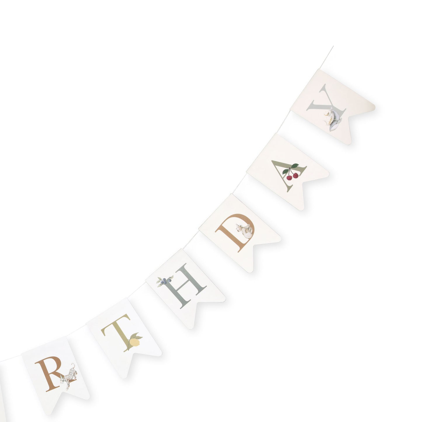 Geburtstagsgirlande 'Multi' - The Little One • Family.Concept.Store. 