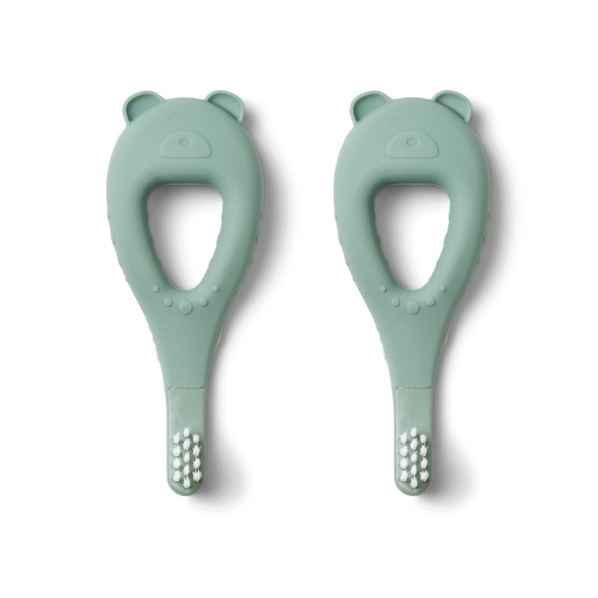2er-Set Zahnbürsten Janelle Bear 'Peppermint'