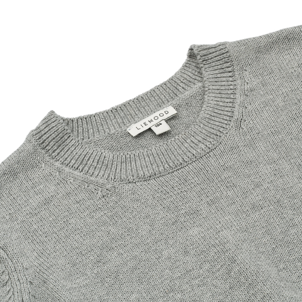Strickpullover Esme 'Grey Melange' - The Little One • Family.Concept.Store. 