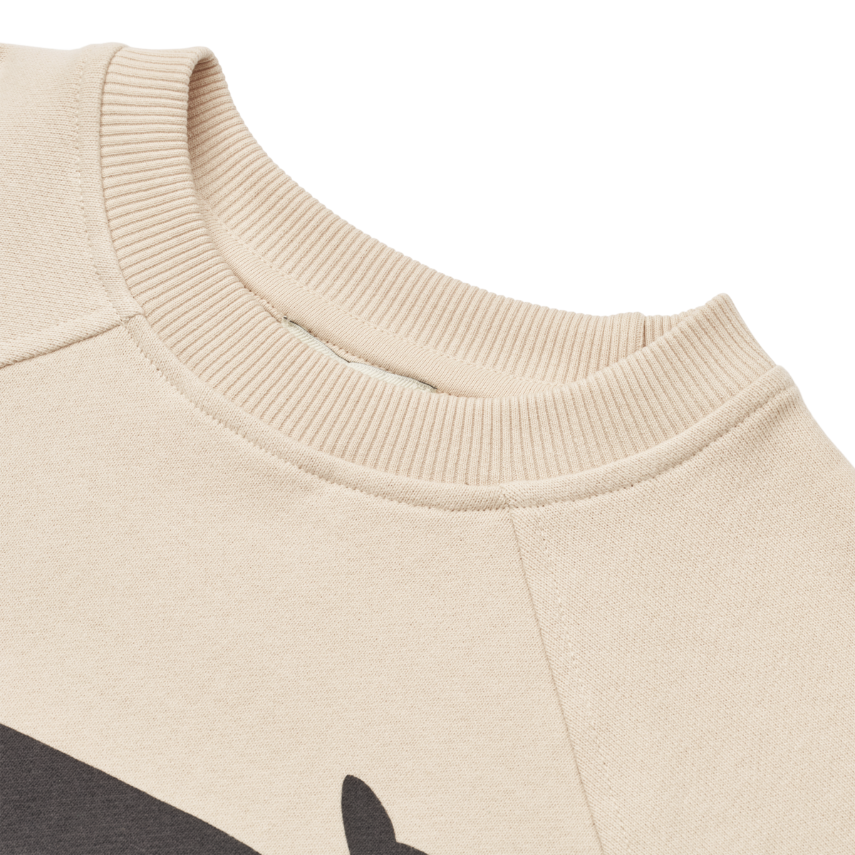 Sweatshirt Aude mit Print 'It Comes In Waves/Sandy'