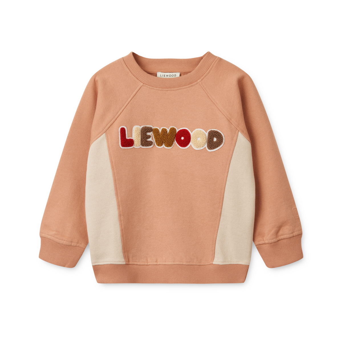 Sweatshirt Aude mit Print 'Pale Tuscany/ Sandy Mix'