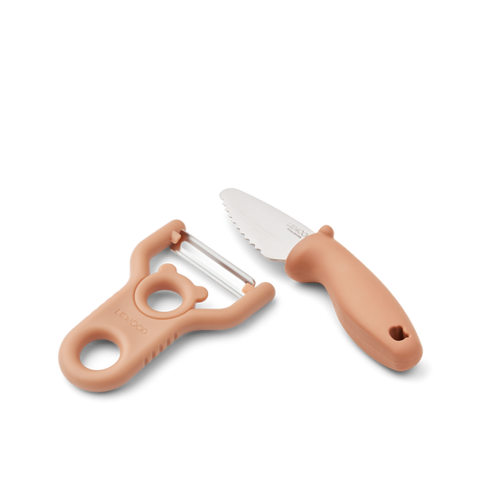 Schäler & Messer Set Pertense 'Tuscany Rose'