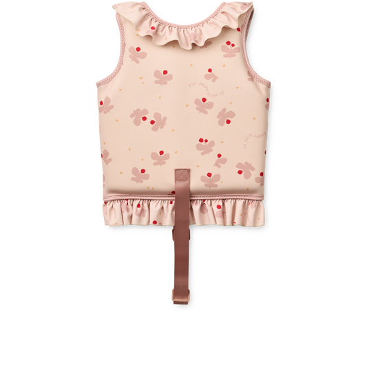 Schwimmweste mit Rüschen Dove 'Butterfly/Apple Blossom'