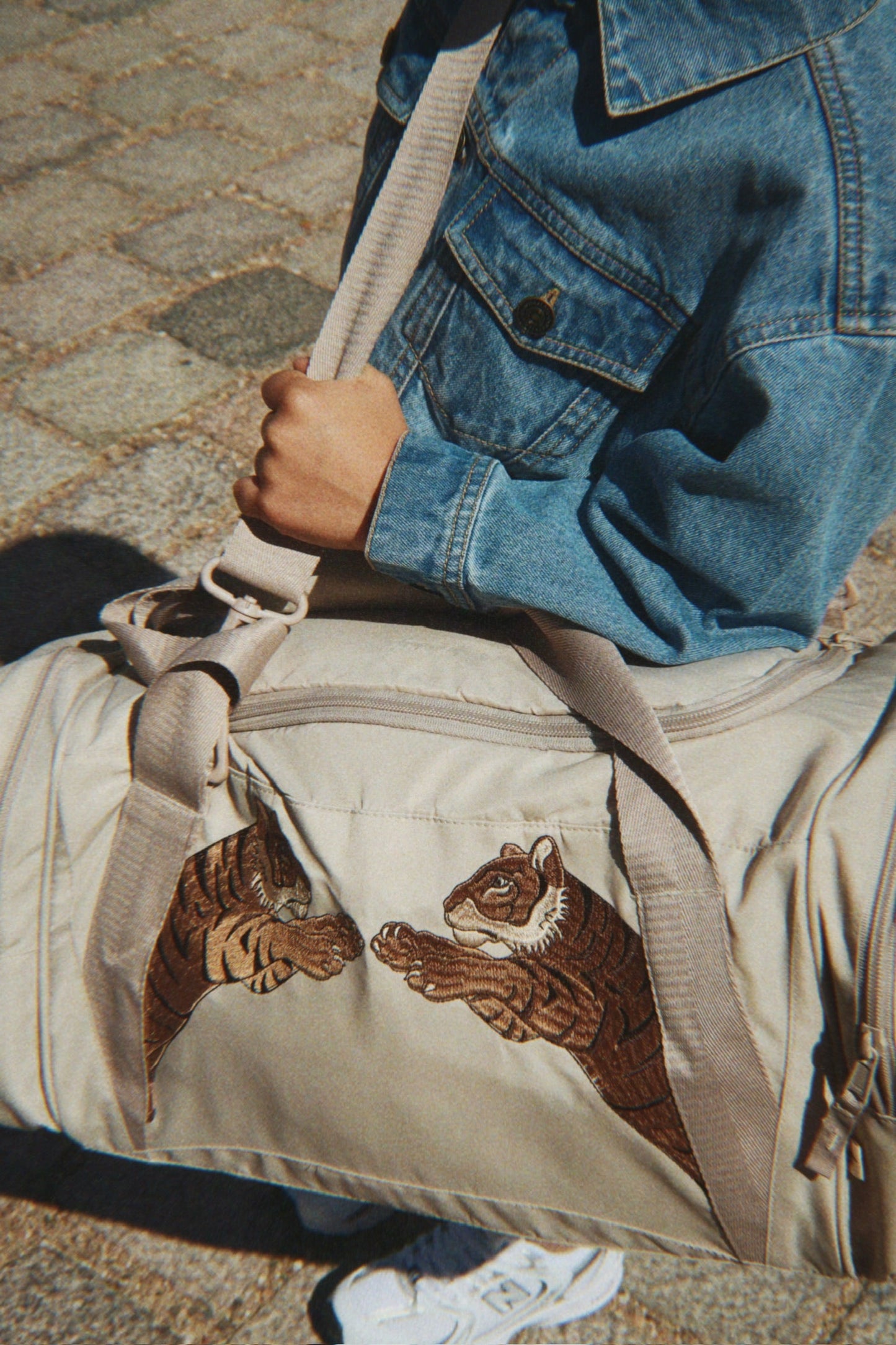 Kids Weekender/Sporttasche 'Feather Gray'