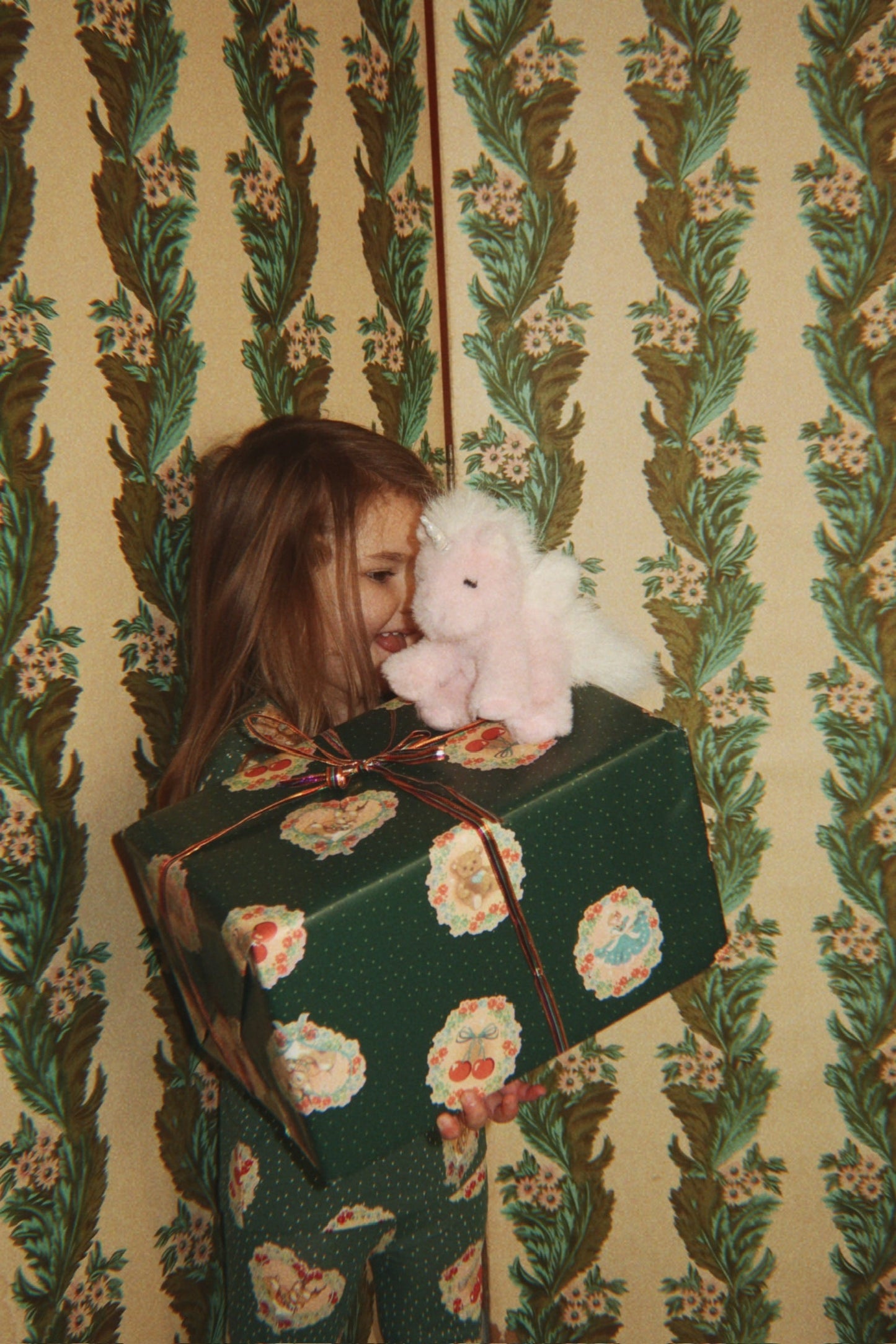 Geschenkpapier 'Deer Diary Green'