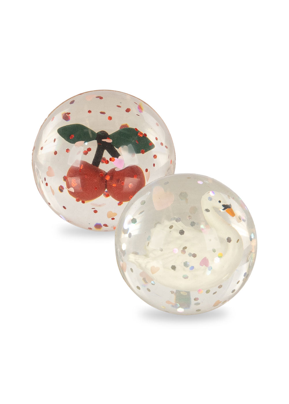Flummis mit 3D-Figuren