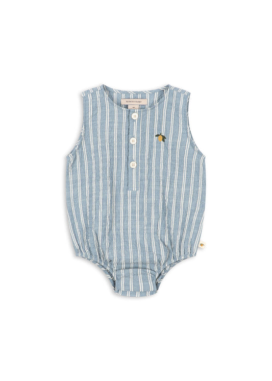Romper Elliot 'Trio Bleu Stripe'