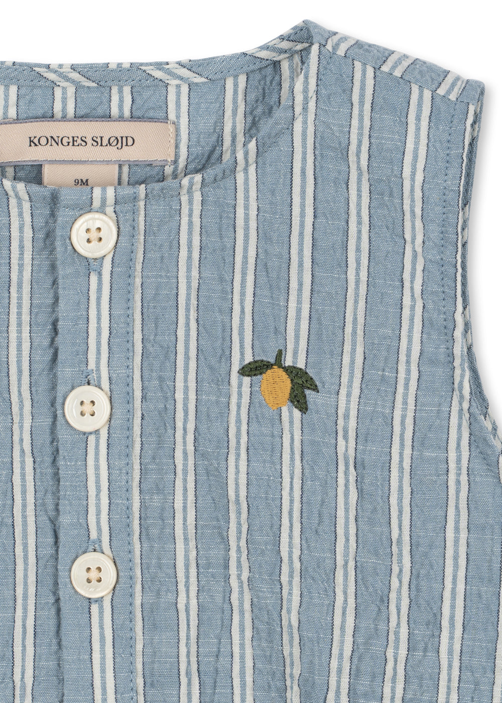 Romper Elliot 'Trio Bleu Stripe'