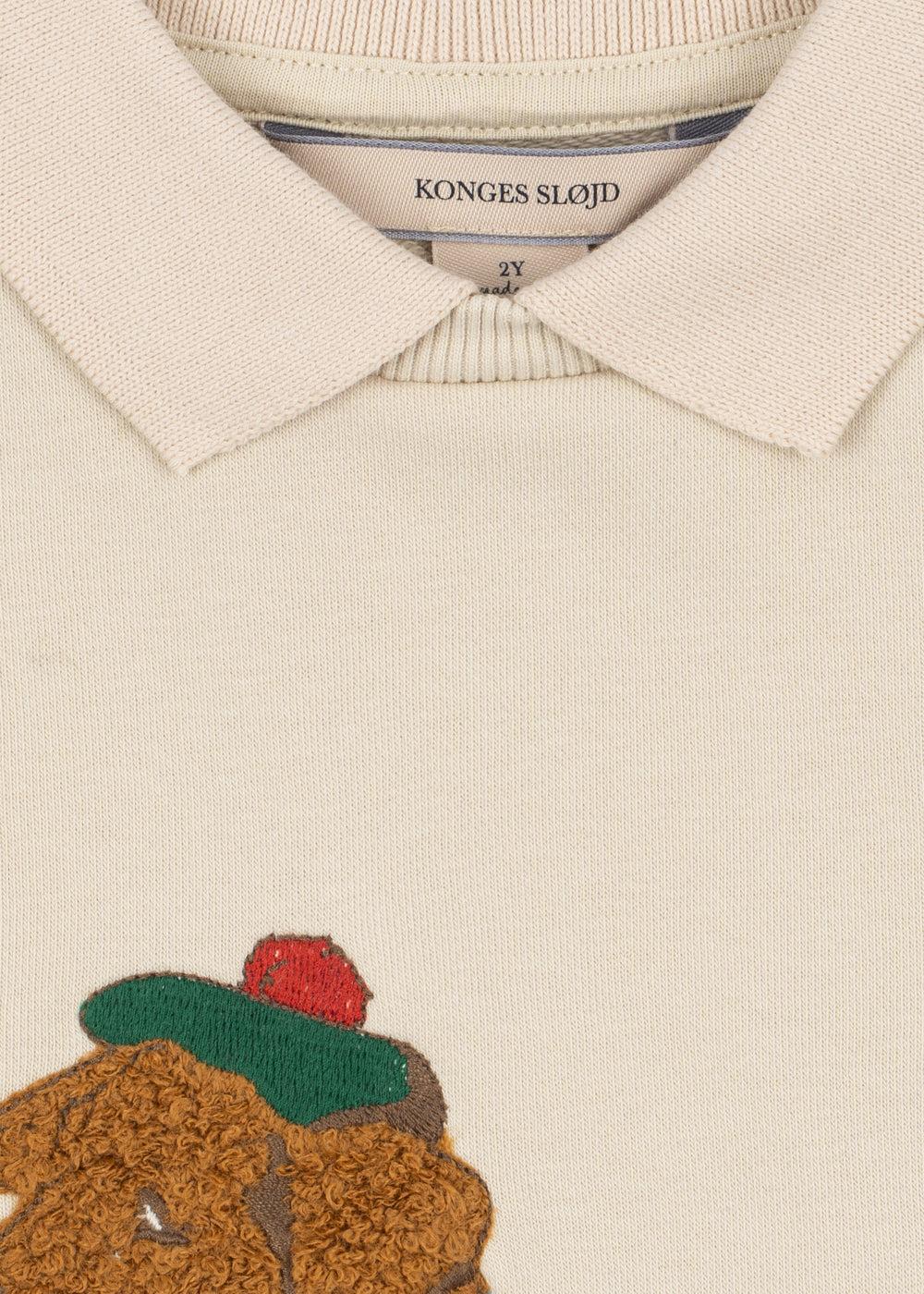 Sweatshirt Spotty 'Brown Rice'