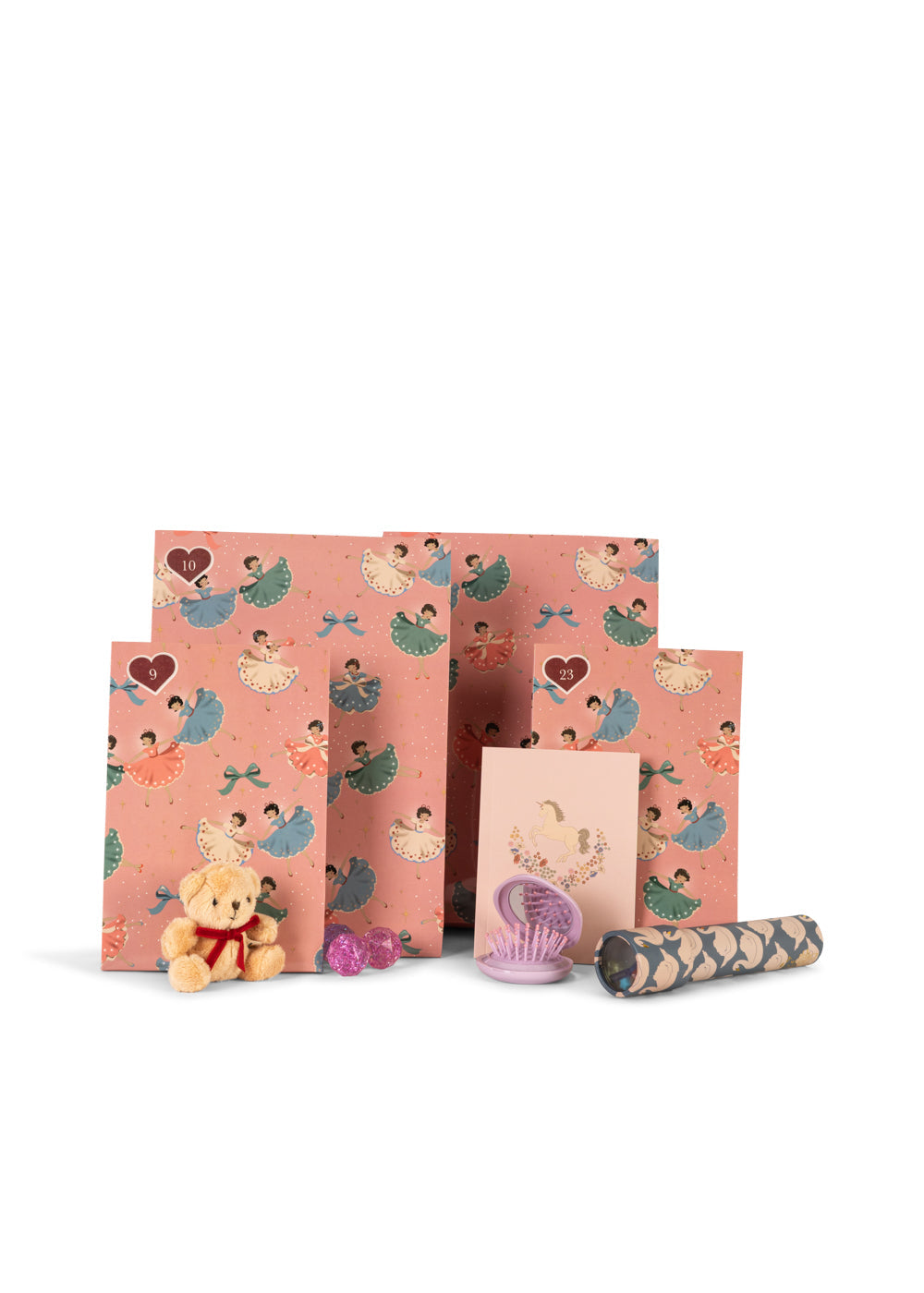 24-teiliger Adventskalender 'Beige'