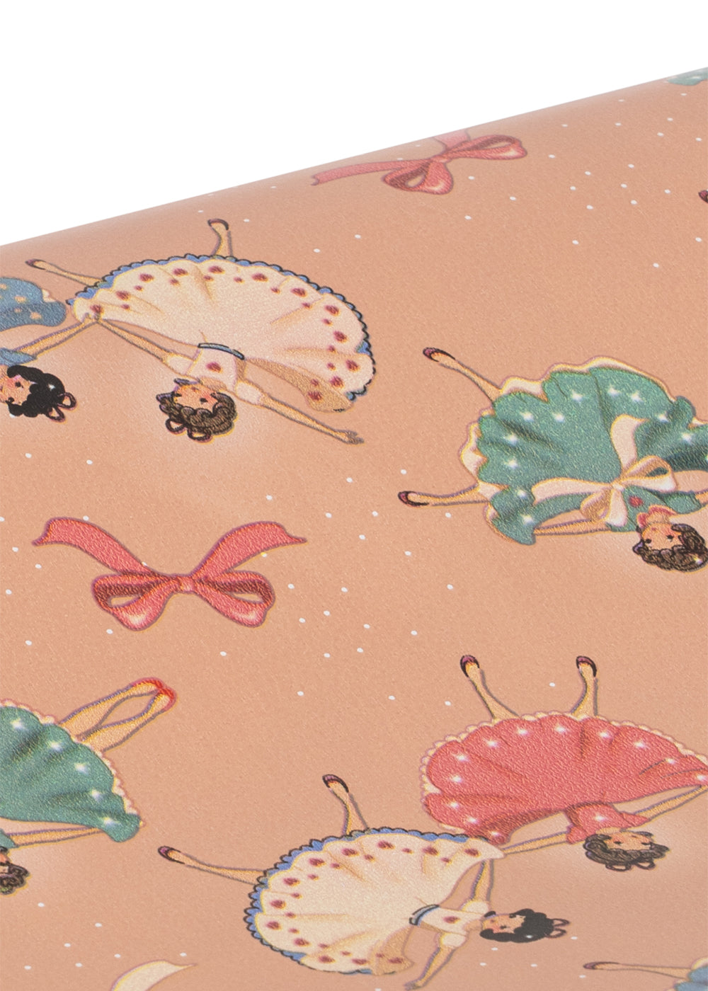 Geschenkpapier 'Bow Ballerina Blush'