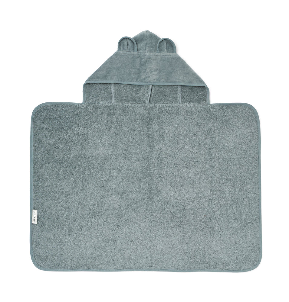 Kapuzenhandtuch Vilas 'Blue Fog' - The Little One • Family.Concept.Store. 