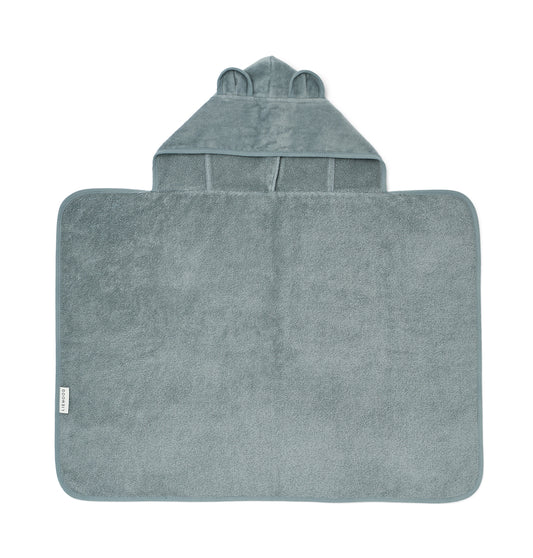 Kapuzenhandtuch Vilas 'Blue Fog' - The Little One • Family.Concept.Store.