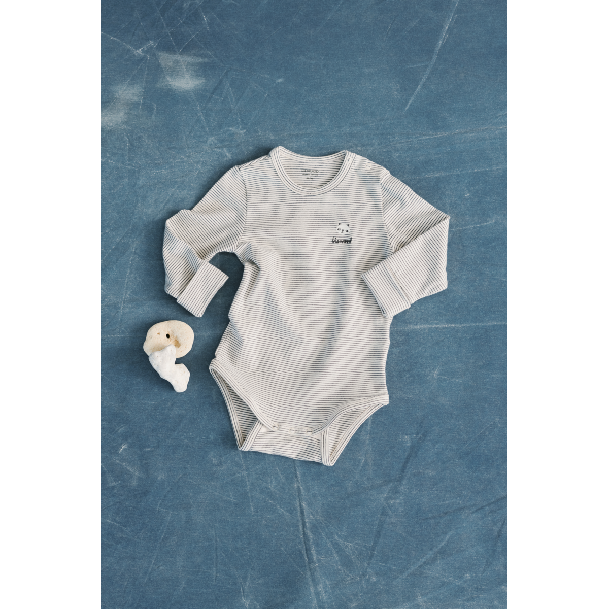 2er-Set Langarmbodys Yanni 'Mini Panda/Classic Navy Stripe/Mix'
