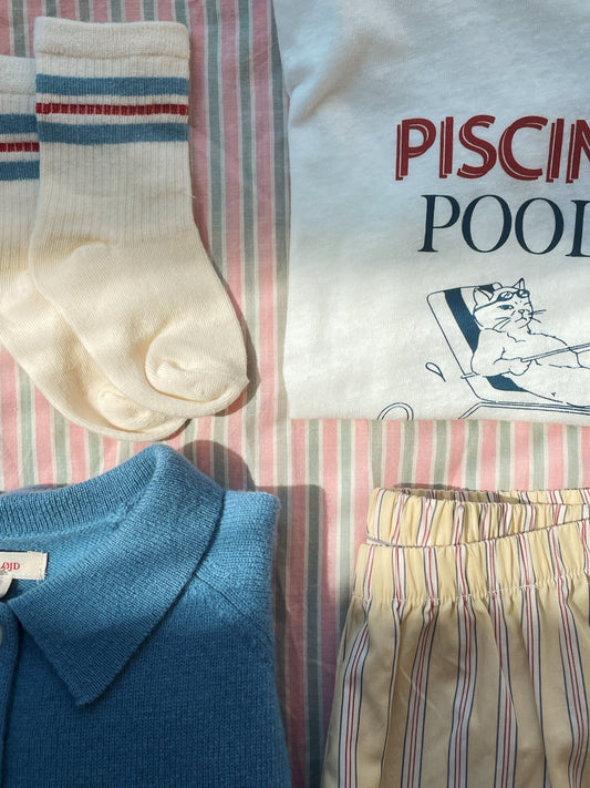 3er-Pack Asli Shorts 'Basil/Orchid/Blue Stripe'