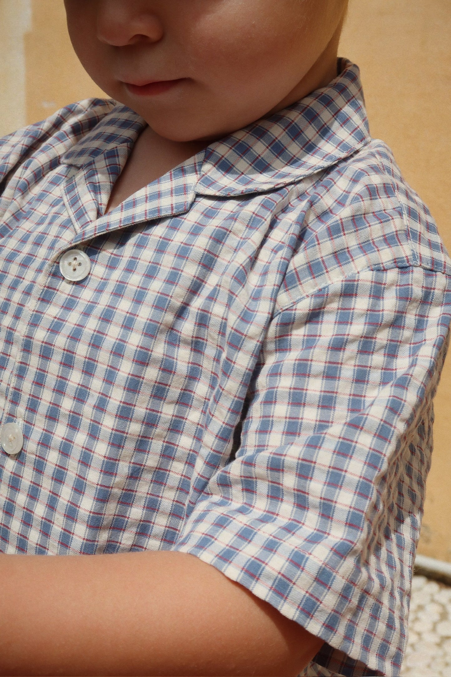 Shirt Elliot 'Trio Bleu Stripe'