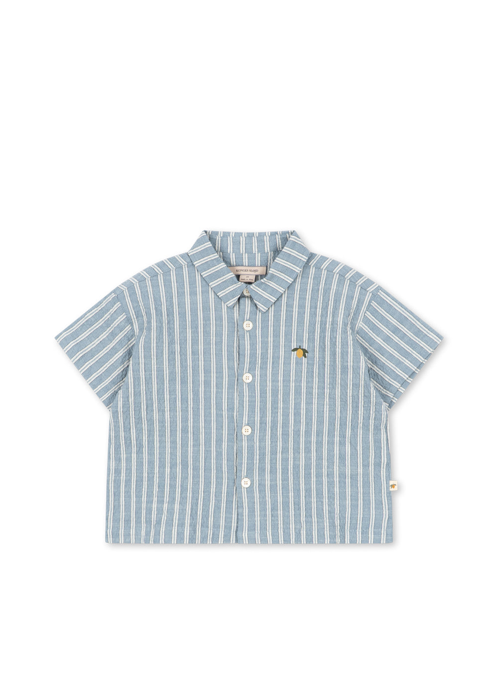Shirt Elliot 'Trio Bleu Stripe'
