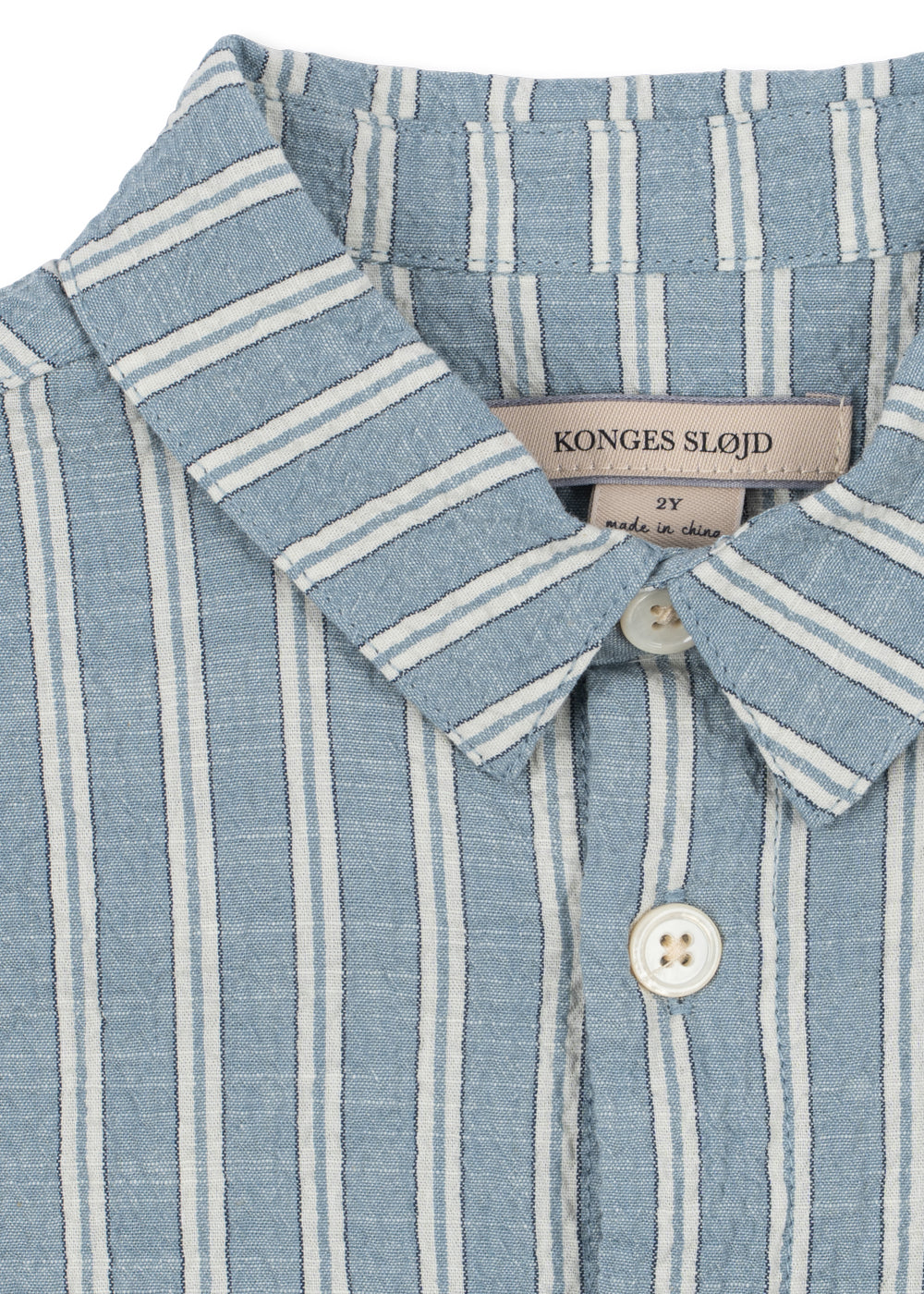 Shirt Elliot 'Trio Bleu Stripe'