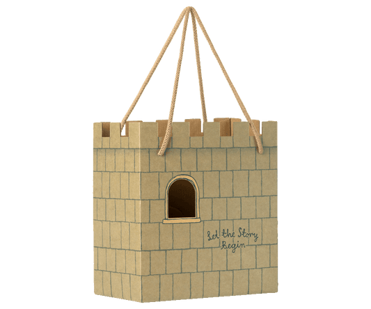 Geschenktüte Schloss 'Let The Story Begin' Mint - The Little One • Family.Concept.Store.