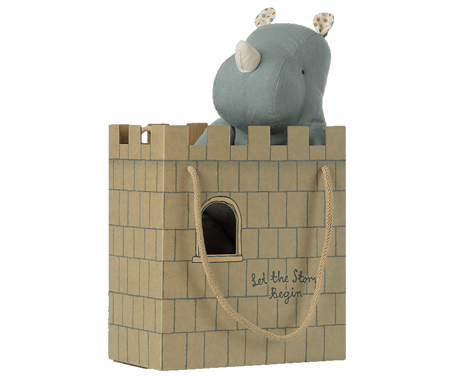 Geschenktüte Schloss 'Let The Story Begin' Mint - The Little One • Family.Concept.Store. 