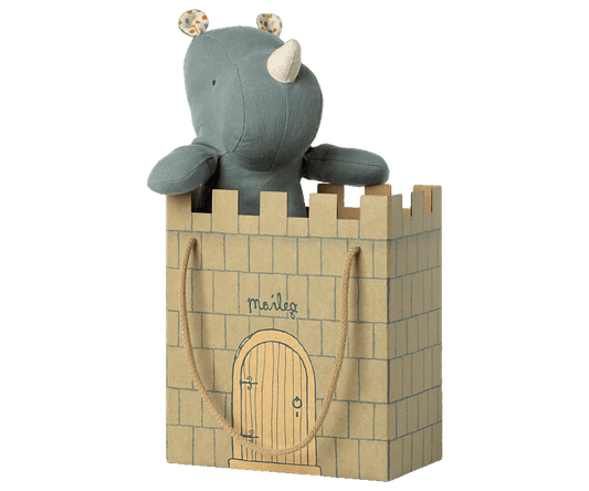 Geschenktüte Schloss 'Let The Story Begin' Mint - The Little One • Family.Concept.Store.