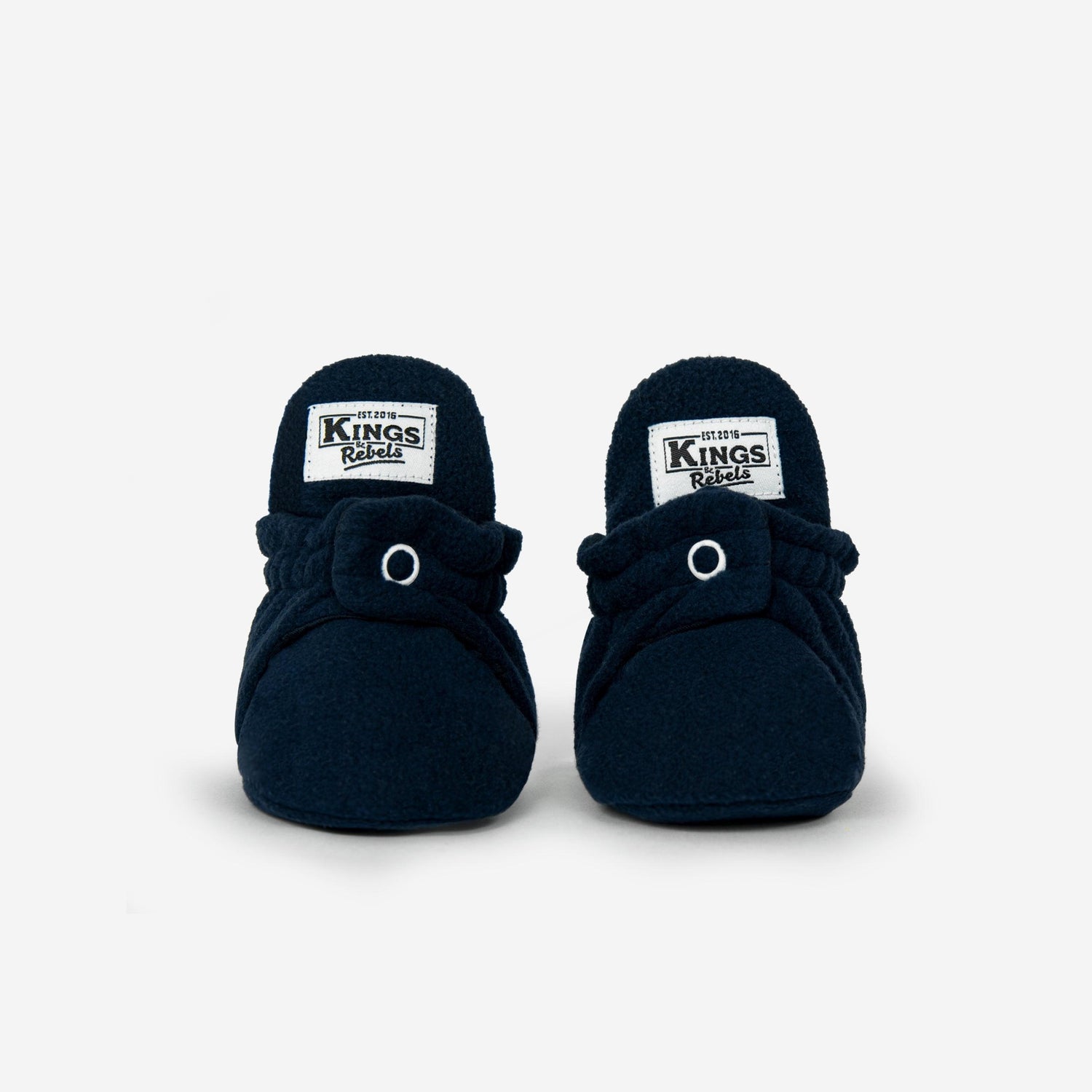 Fleece Booties 'Classic'- Navy Blue - The Little One • Family.Concept.Store. 