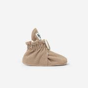 Gamuza Booties 'Gripper'- Café - The Little One • Family.Concept.Store. 