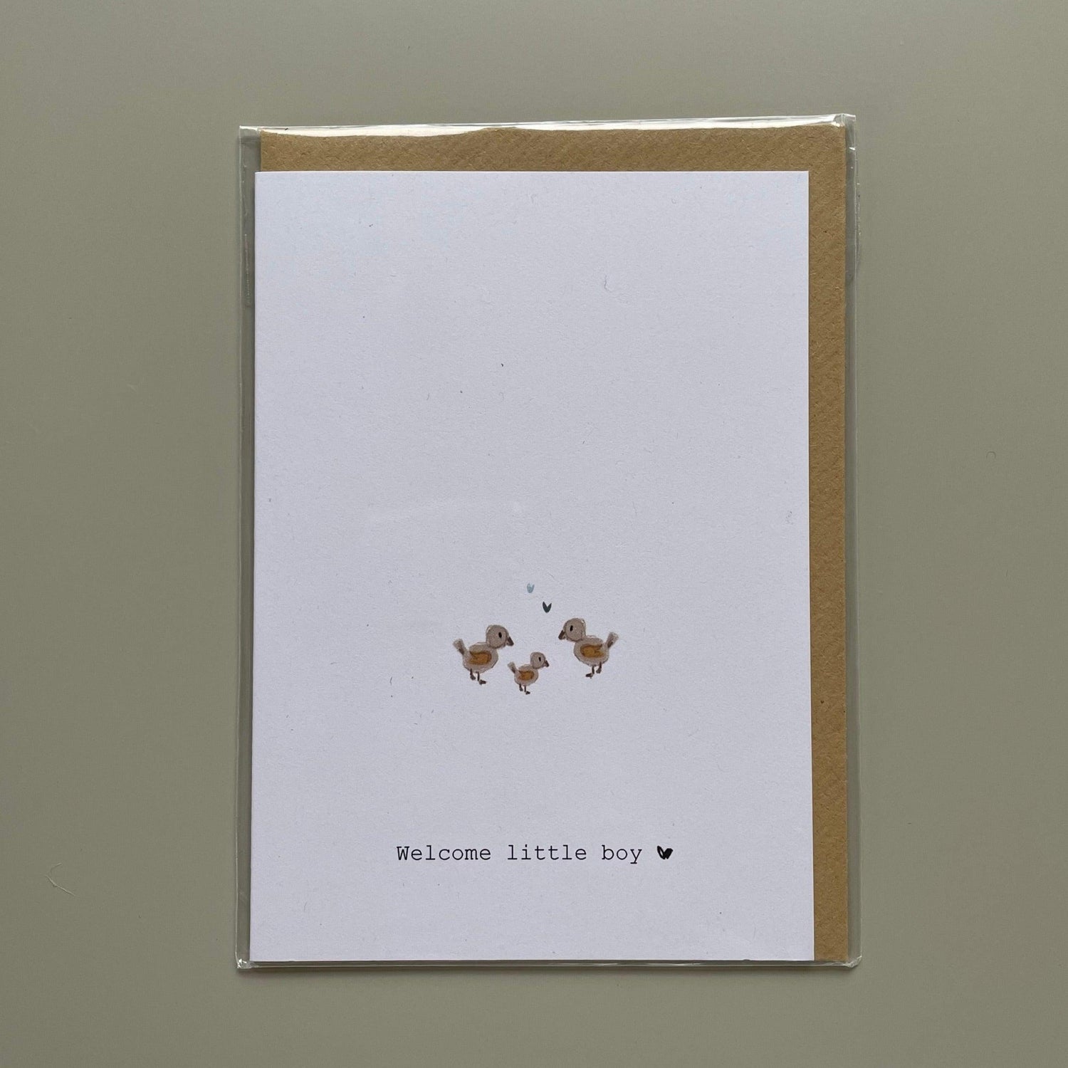 Grußkarte 'Welcome Boy' - The Little One • Family.Concept.Store. 