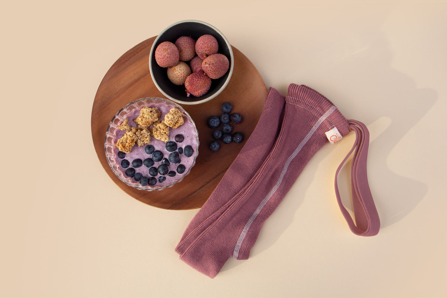 Strumpfhose Footless 'Acai Smoothie' - The Little One • Family.Concept.Store. 