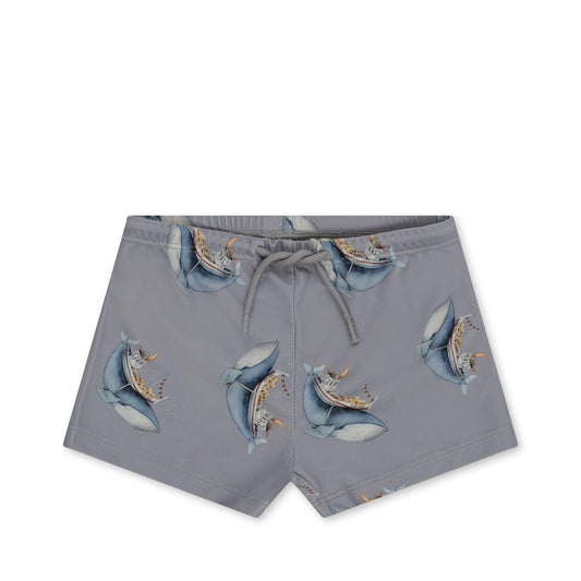 Aster Swim-Shorts 'Whale Boat' - The Little One • Family.Concept.Store.