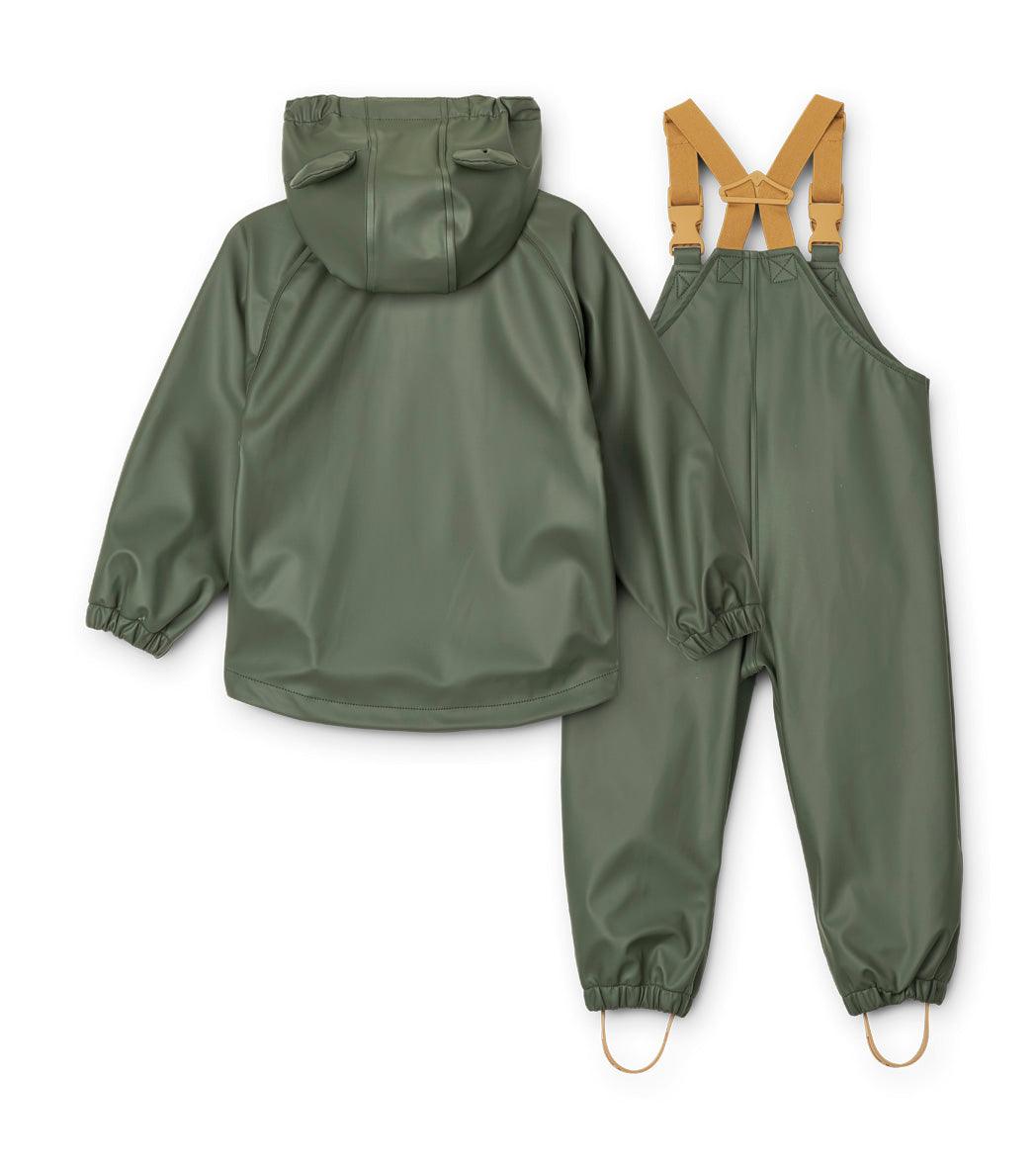 Regen-Set Melodi 'Hunter Green' - The Little One • Family.Concept.Store. 