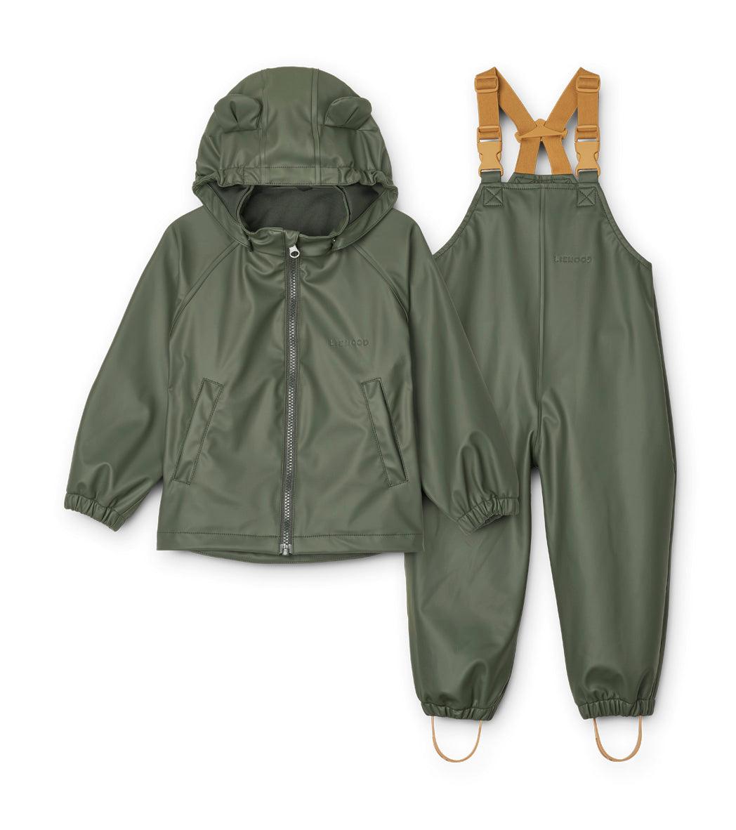 Regen-Set Melodi 'Hunter Green' - The Little One • Family.Concept.Store. 
