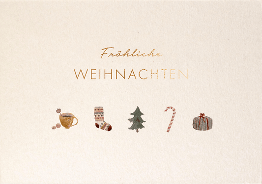 Klappkarte "Fröhliche Weihnachten" - The Little One • Family.Concept.Store. 