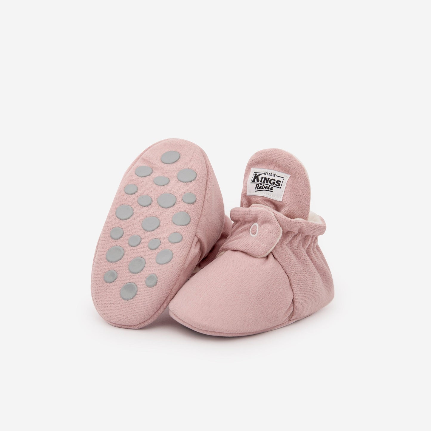 Gamuza Booties Gripper 'Rosewood' - The Little One • Family.Concept.Store. 