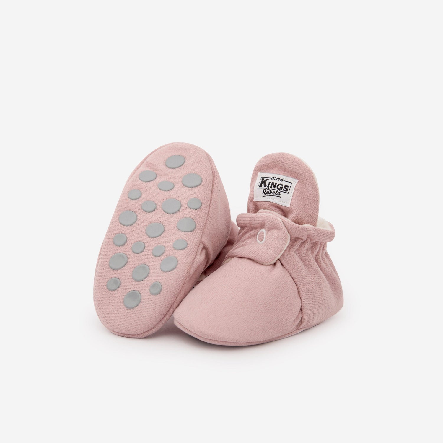 Gamuza Booties Gripper 'Rosewood' - The Little One • Family.Concept.Store. 