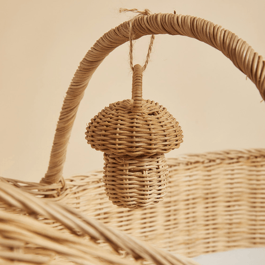 Babyrassel 'Mushroom Rattle Natural' - The Little One • Family.Concept.Store.