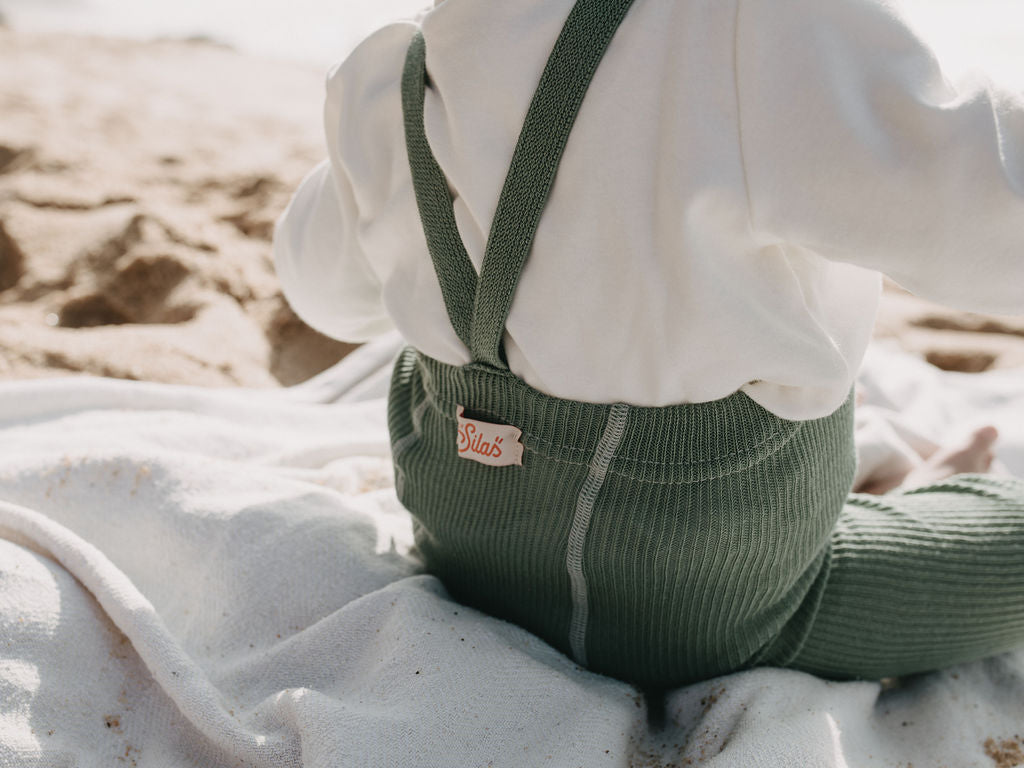 Strumpfhose Footless 'Matcha Oat Latte' - The Little One • Family.Concept.Store. 